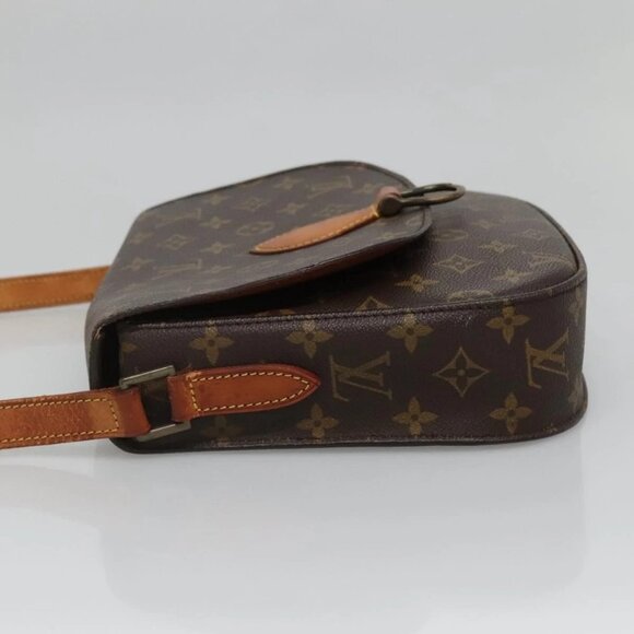 LOUIS VUITTON Monogram Saint Cloud GM Shoulder Bag M51242 LV Auth 139315 - Picture 6 of 16